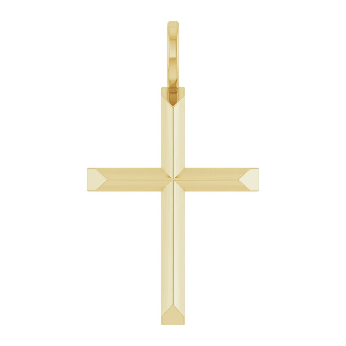 Knife-Edge Cross Pendant