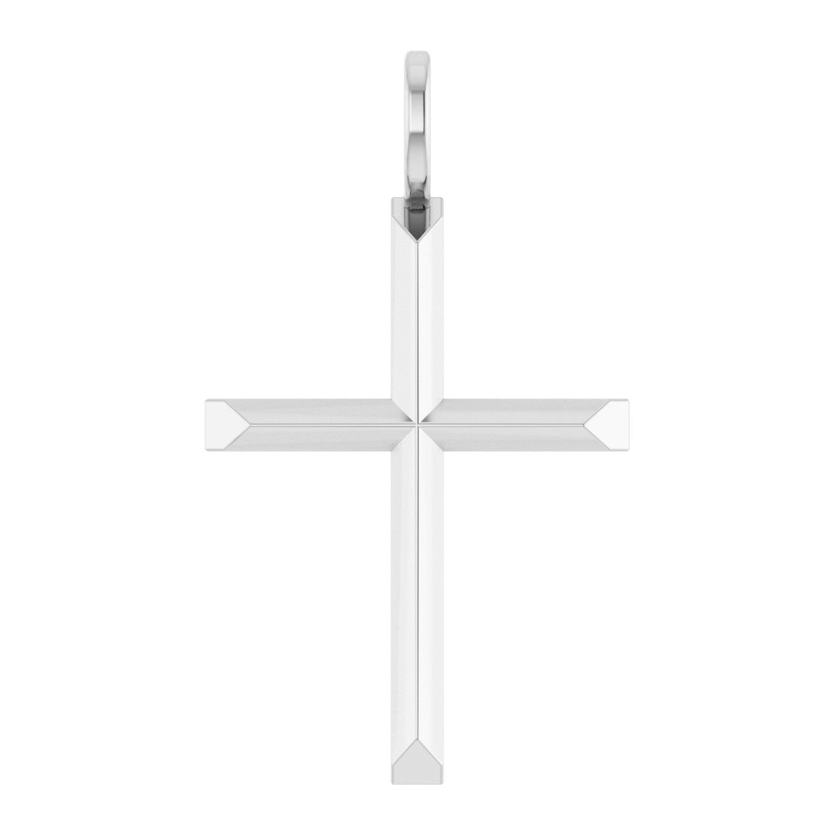 Knife-Edge Cross Pendant