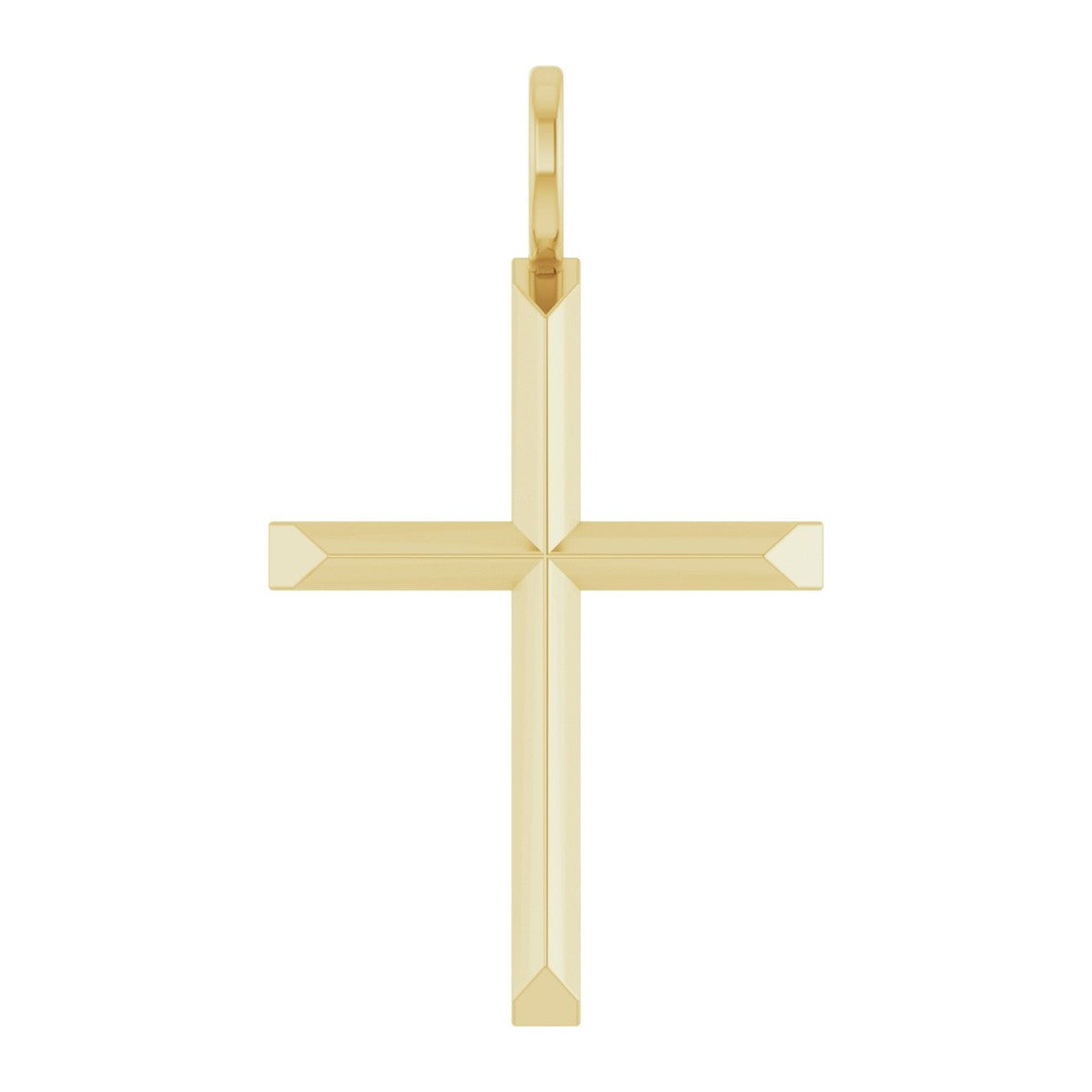 Knife-Edge Cross Pendant