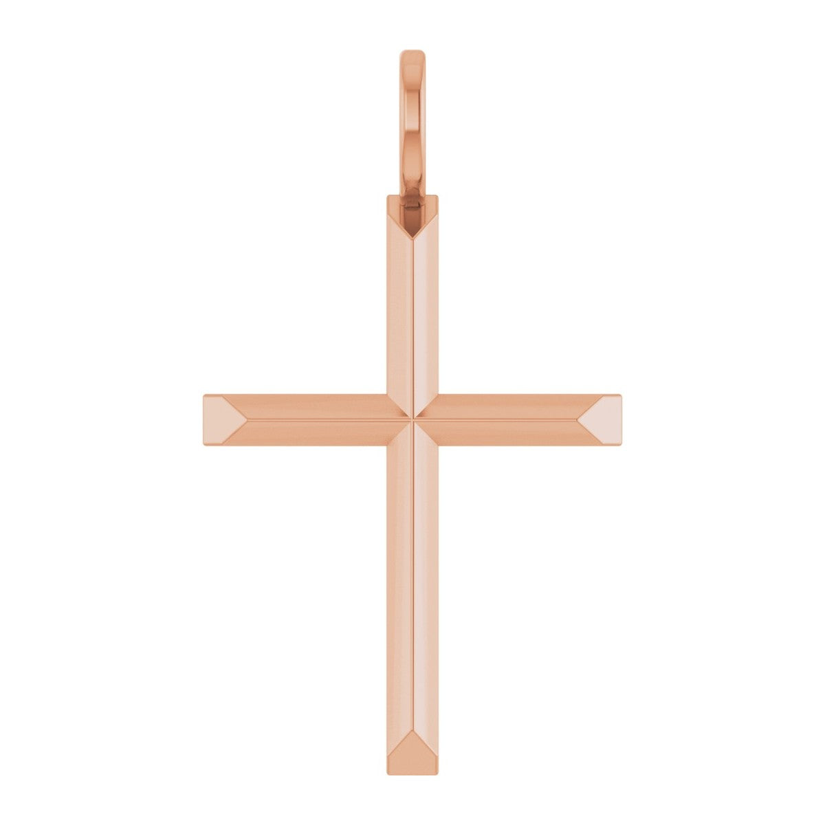 Knife-Edge Cross Pendant