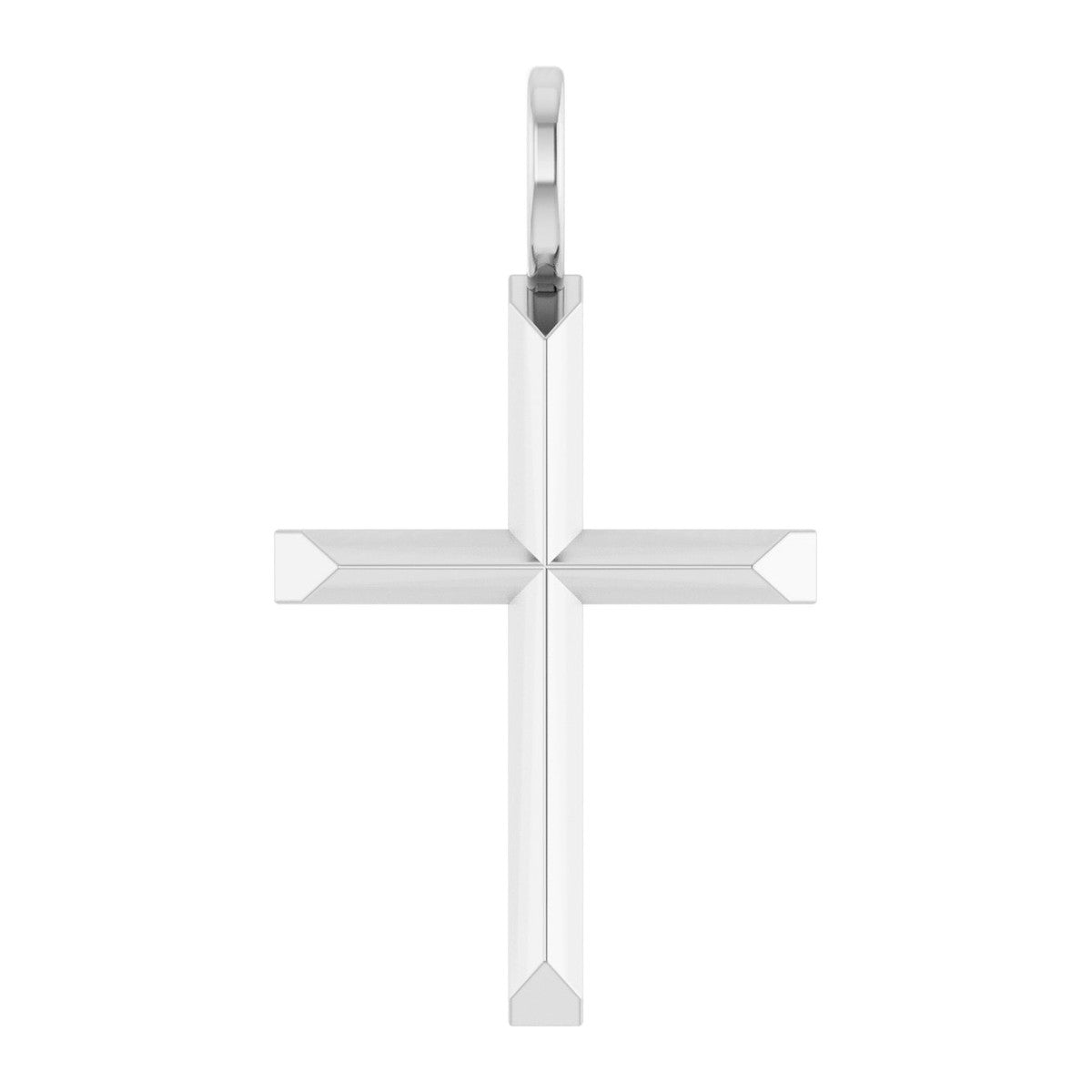Knife-Edge Cross Pendant