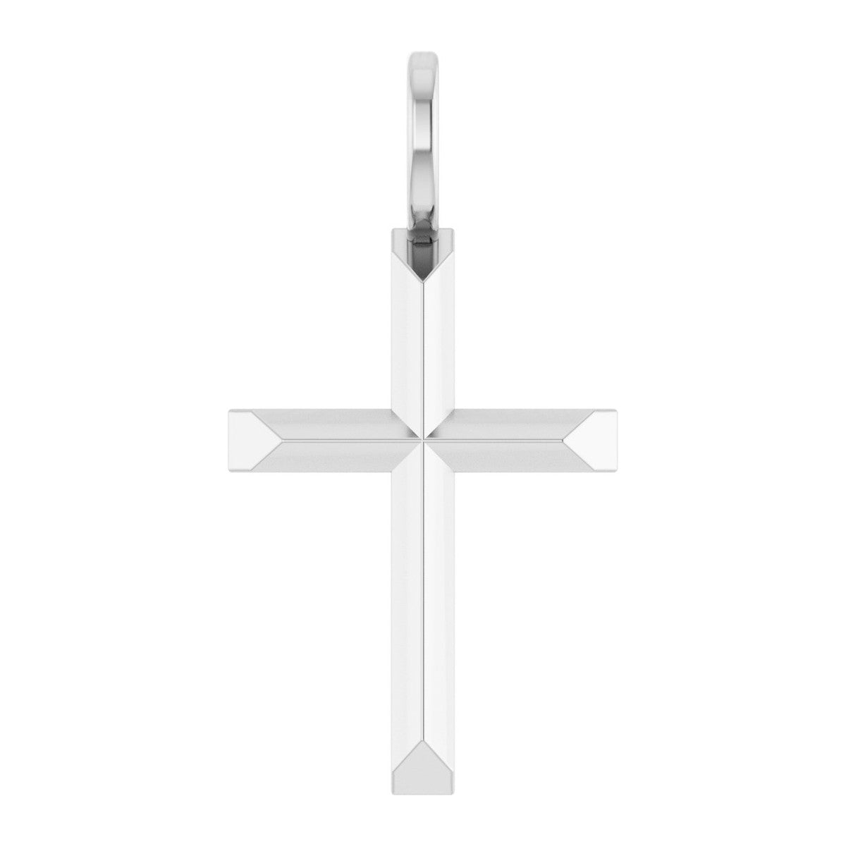 Knife-Edge Cross Pendant