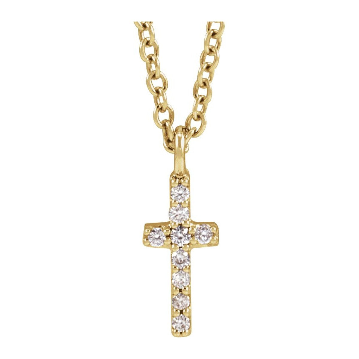 Diamond Cross Necklace