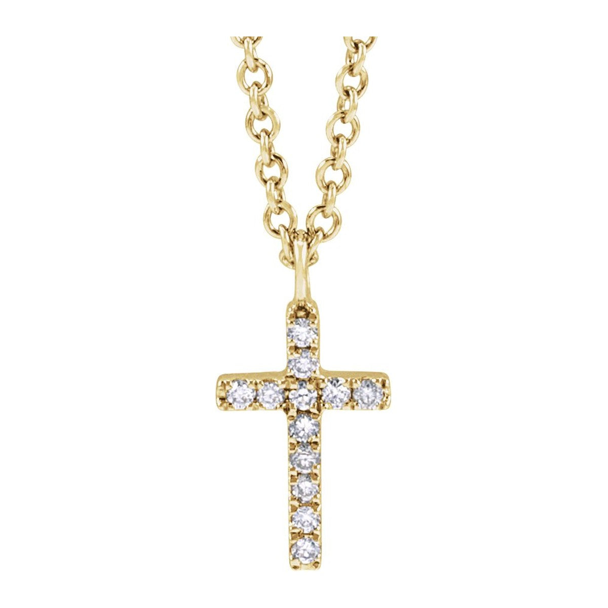 Diamond Cross Necklace