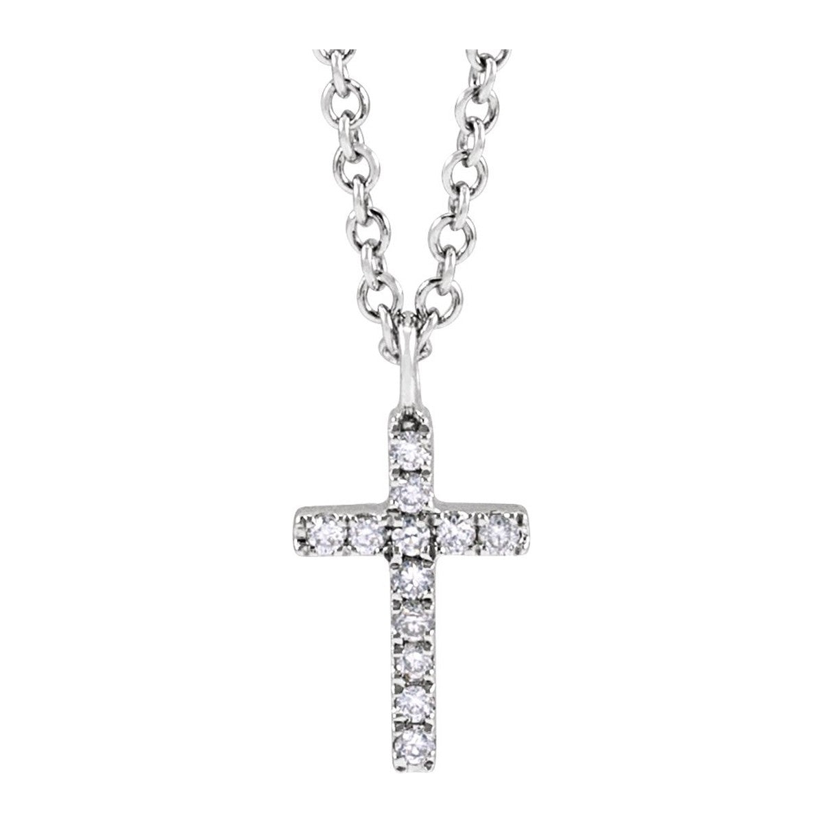 Diamond Cross Necklace
