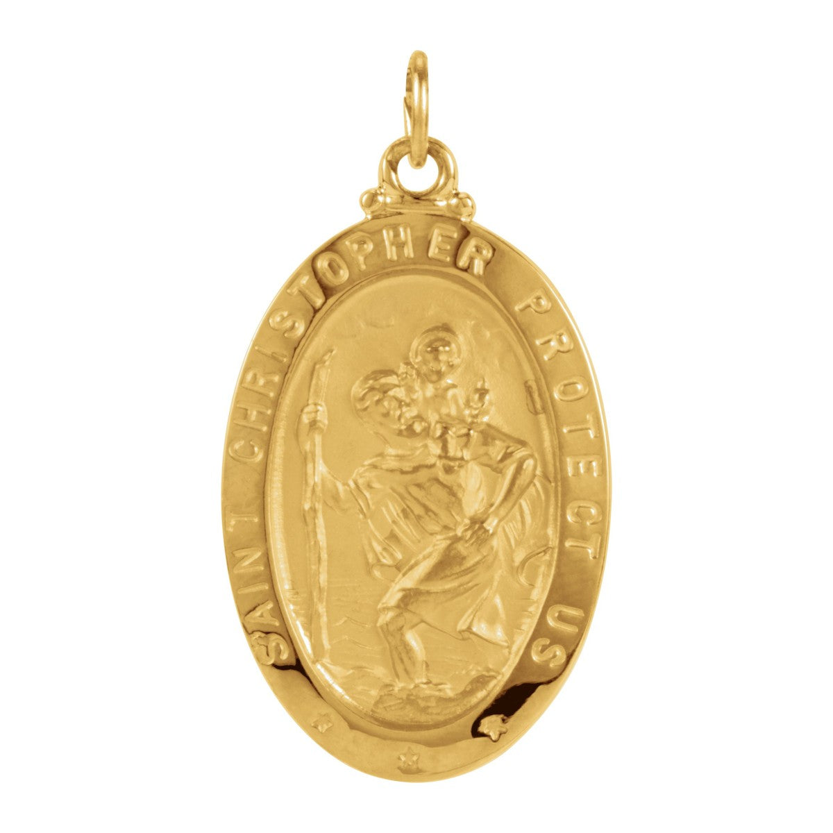 St. Christopher Medal Pendant