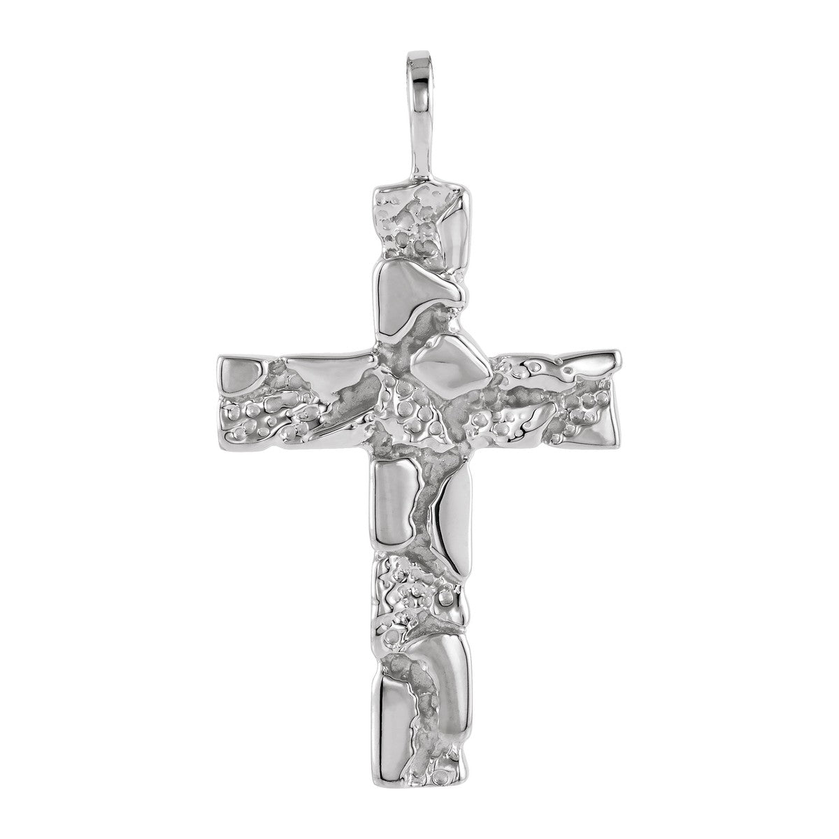Nugget Cross Pendant