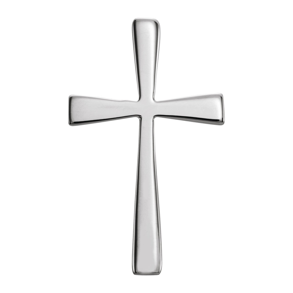 Wide Flared Cross Pendant
