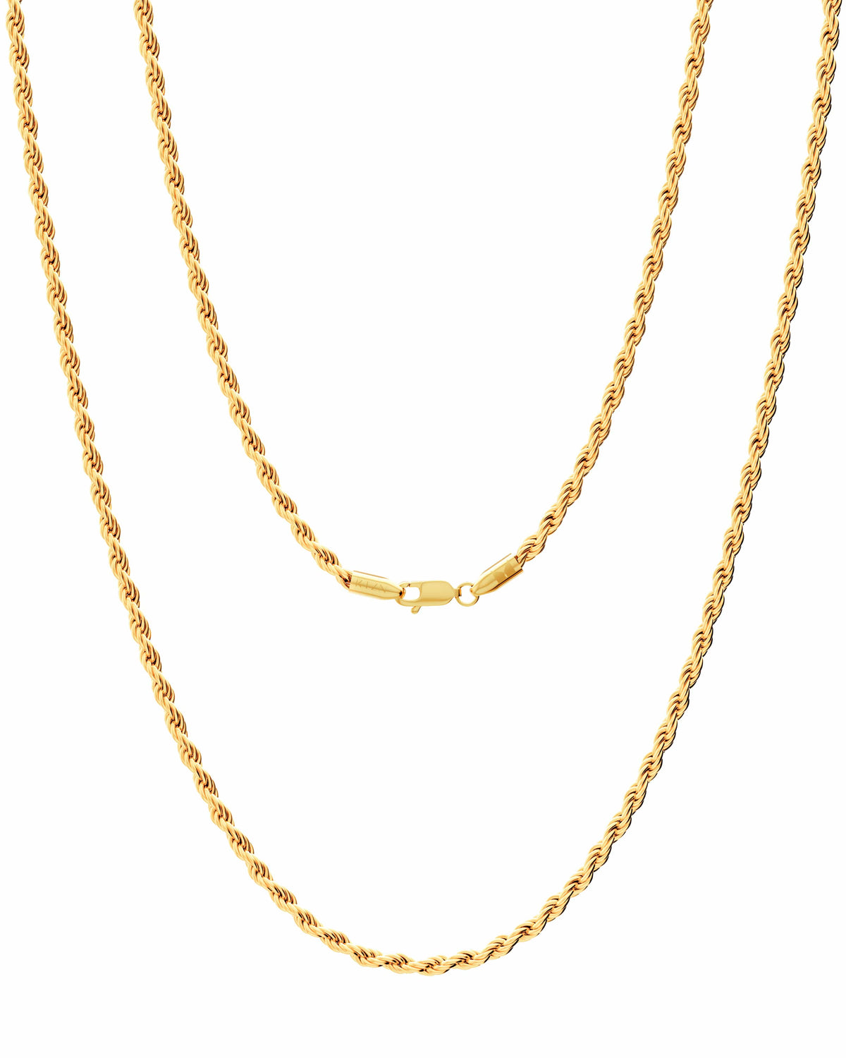 Gold Rope Chain (3mm)