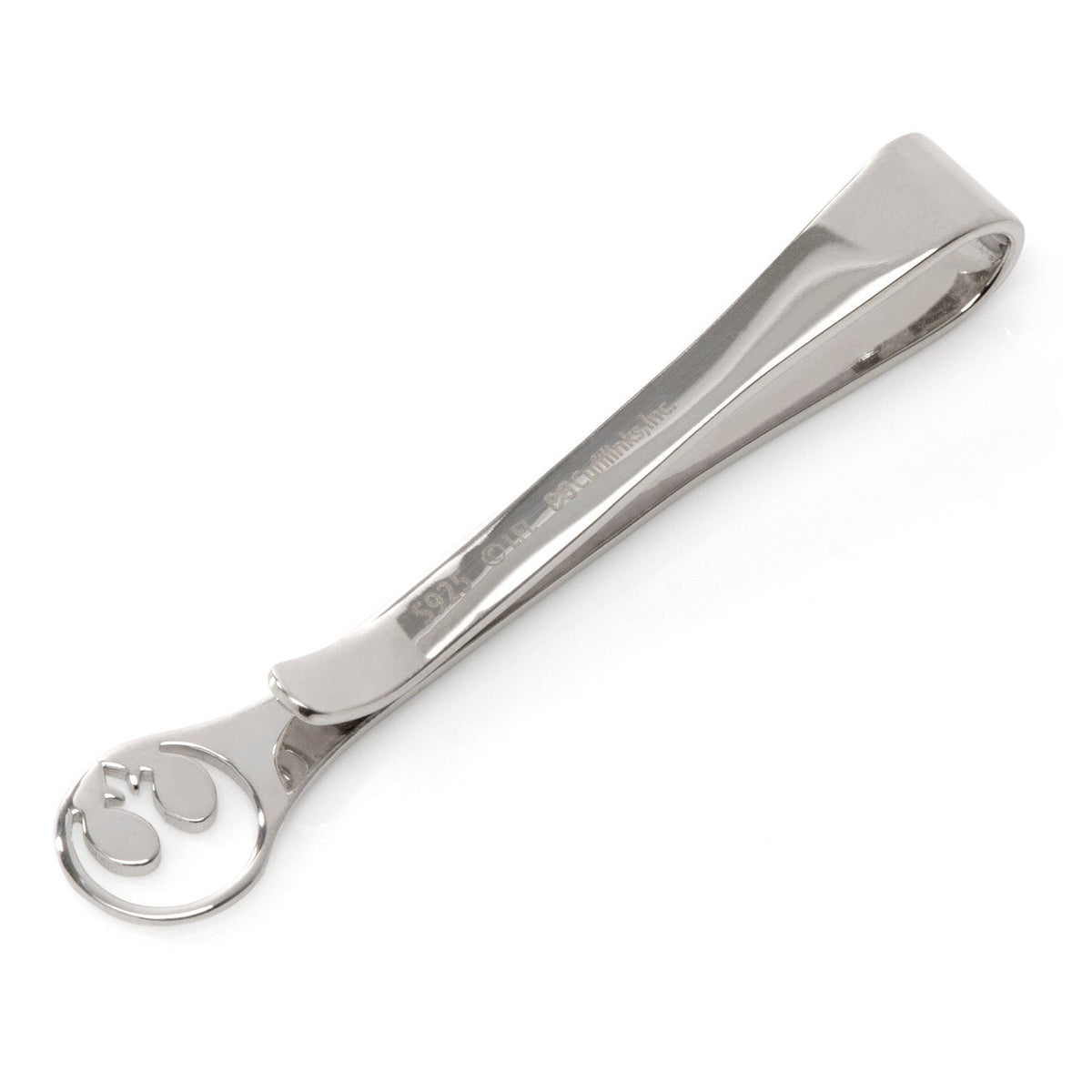 Star Wars Rebel Alliance Crest Cutout Sterling Silver Tie Bar