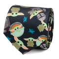 Star Wars Mando Grogu Navy Men's Tie