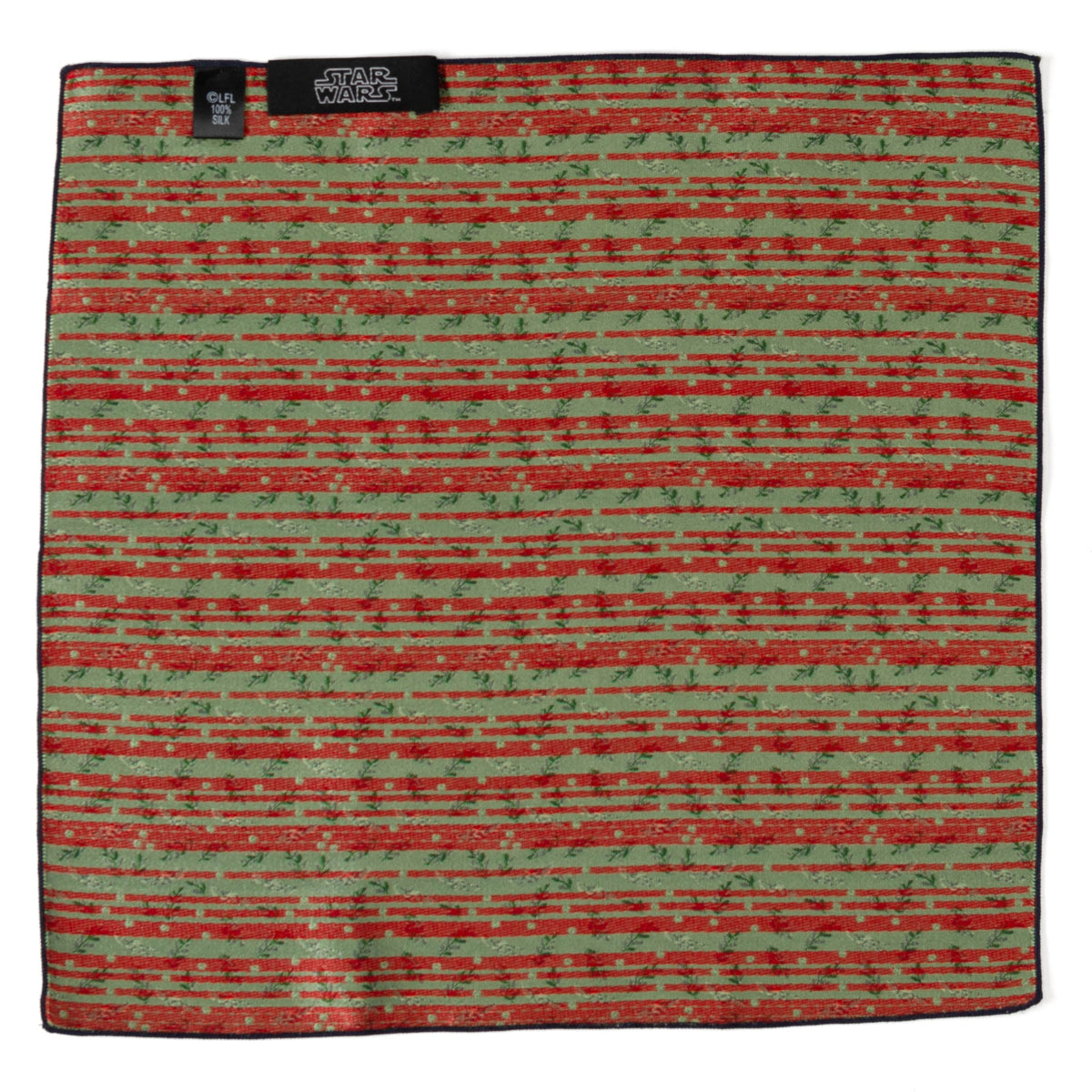 Star Wars Grogu Holiday Navy Pocket Square