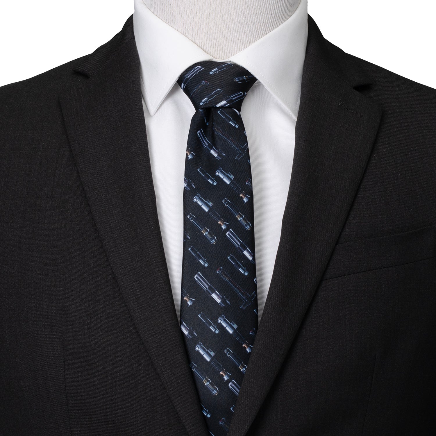 Star Wars LIGHTSABER Hilt Pattern Tie
