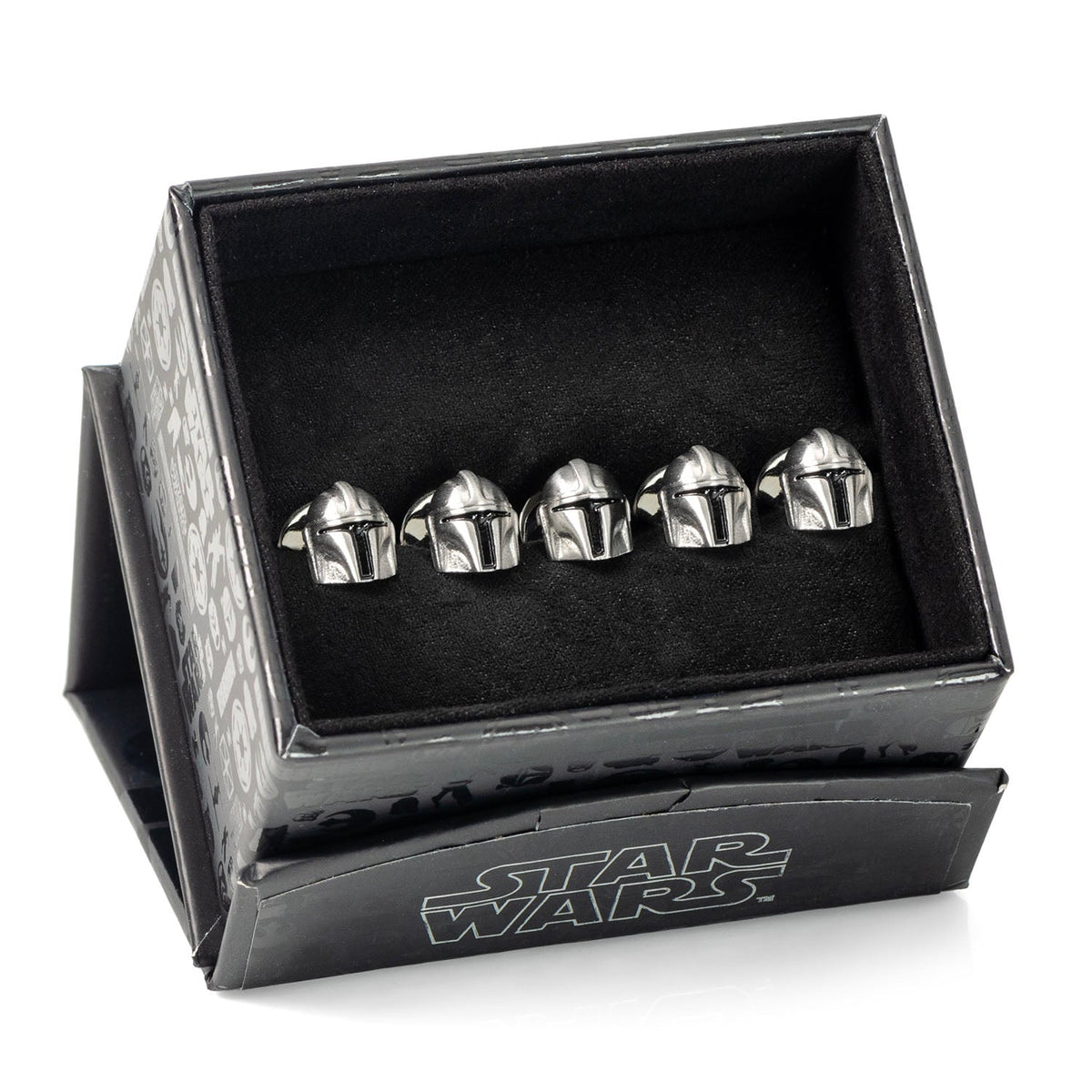 Star Wars 3D Mandalorian Helmet Studs