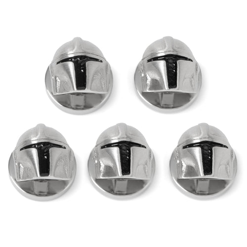 3D Mandalorian Helmet Studs - Classic stud set available at XSREZ