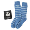 Star Wars Millennium Falcon Blue Striped Socks