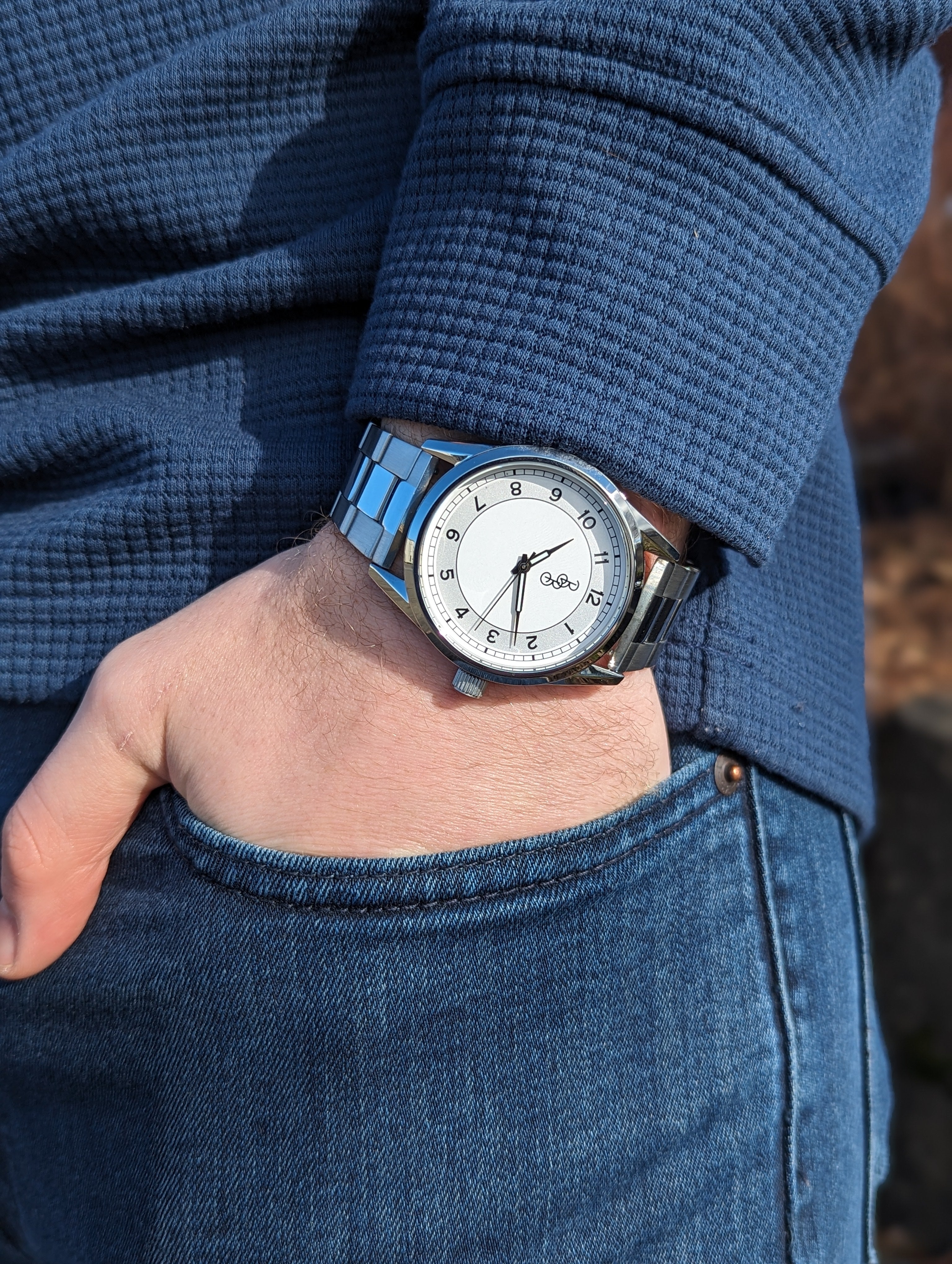 Silver Classic Watch - image 7