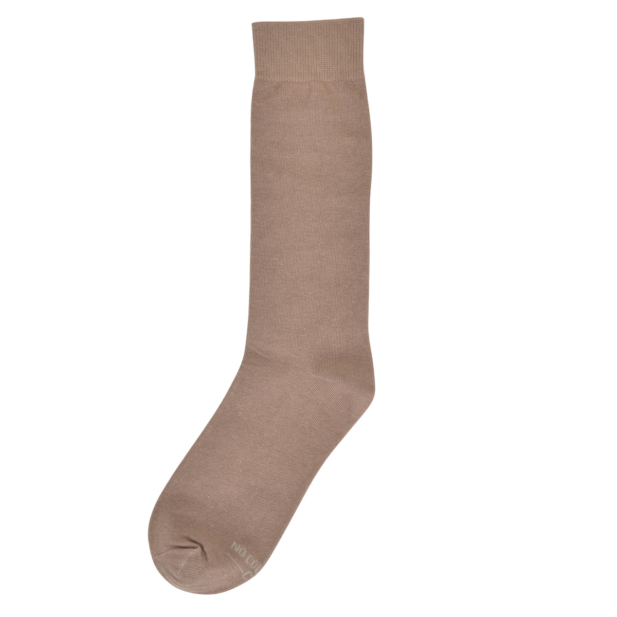Solid Taupe Socks