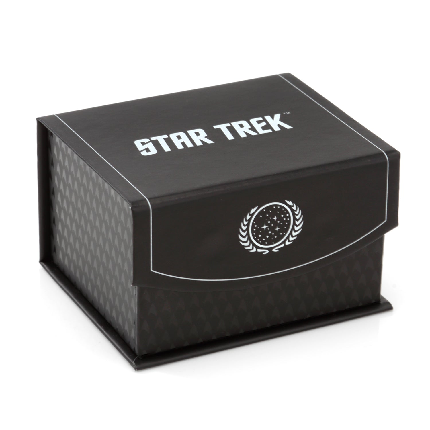 Star Trek Sterling Silver Cutout Delta Shield Tie Bar