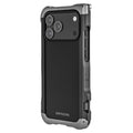 Dango Adapt phone case for iPhone 17 Pro Max, black back with gunmetal gray accents