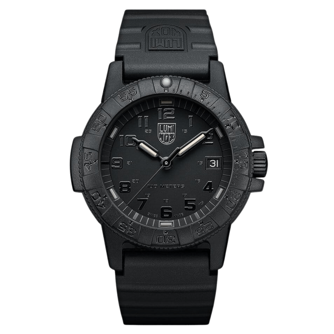 Leatherback SEA Turtle, 39 mm, Outdoor Watch, Blackout - watch available at XSREZ