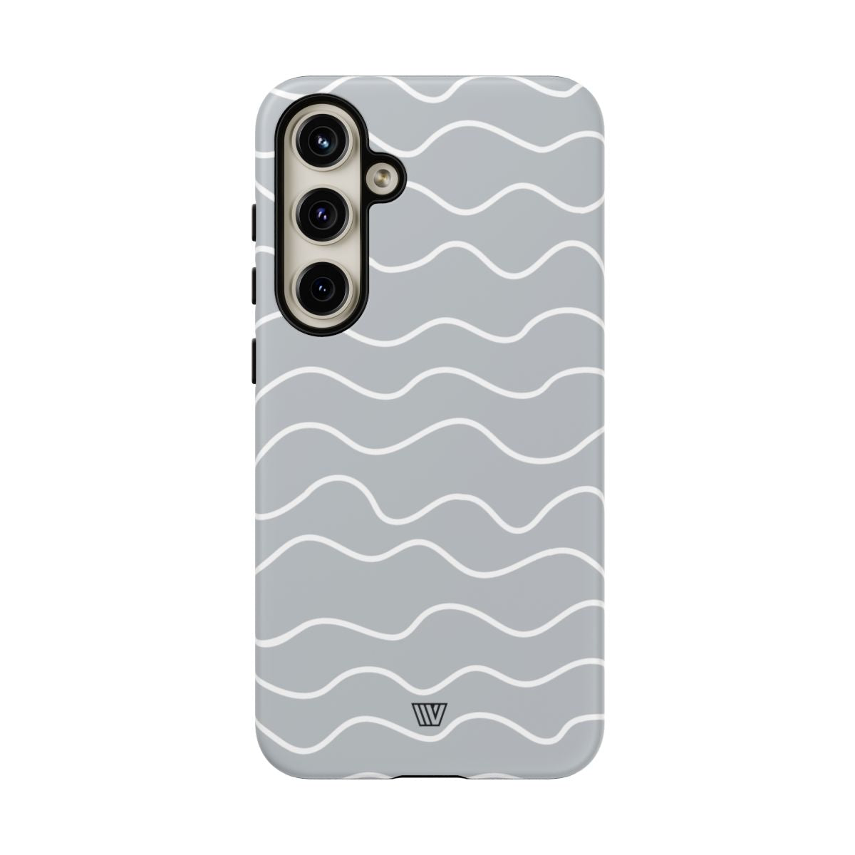 GRAY WAVES | Tough Phone Case