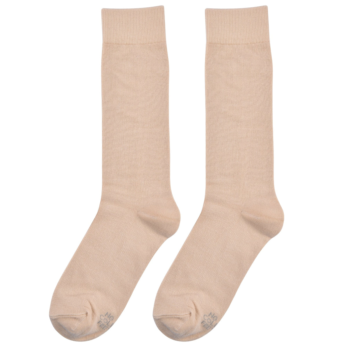 Solid Champagne Socks