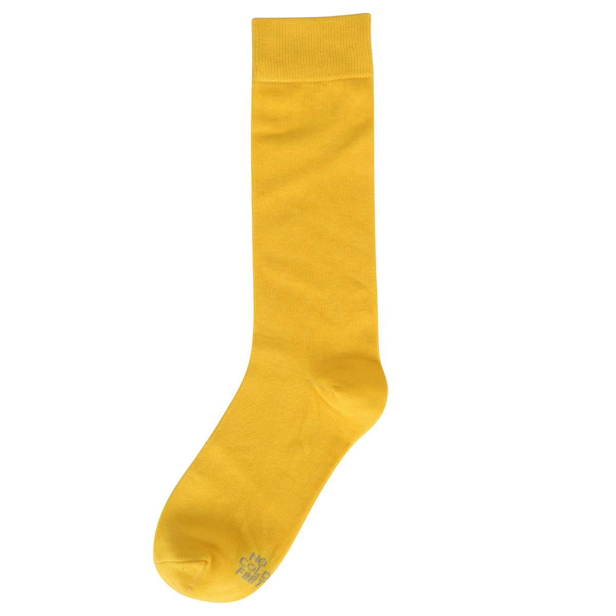 Solid Sunshine Yellow Socks