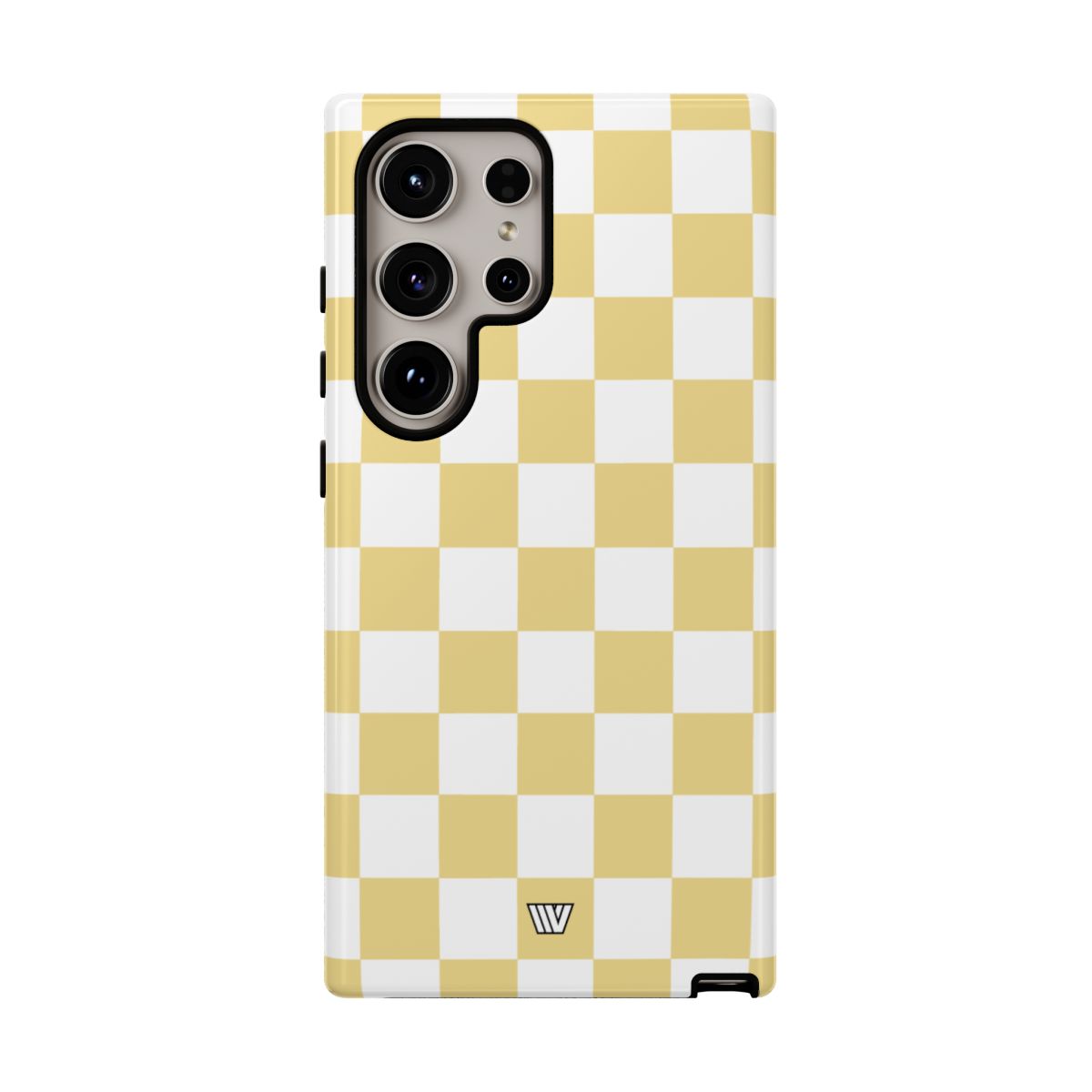 BANANA YELLOW CHECKERBOARD | Tough Phone Case