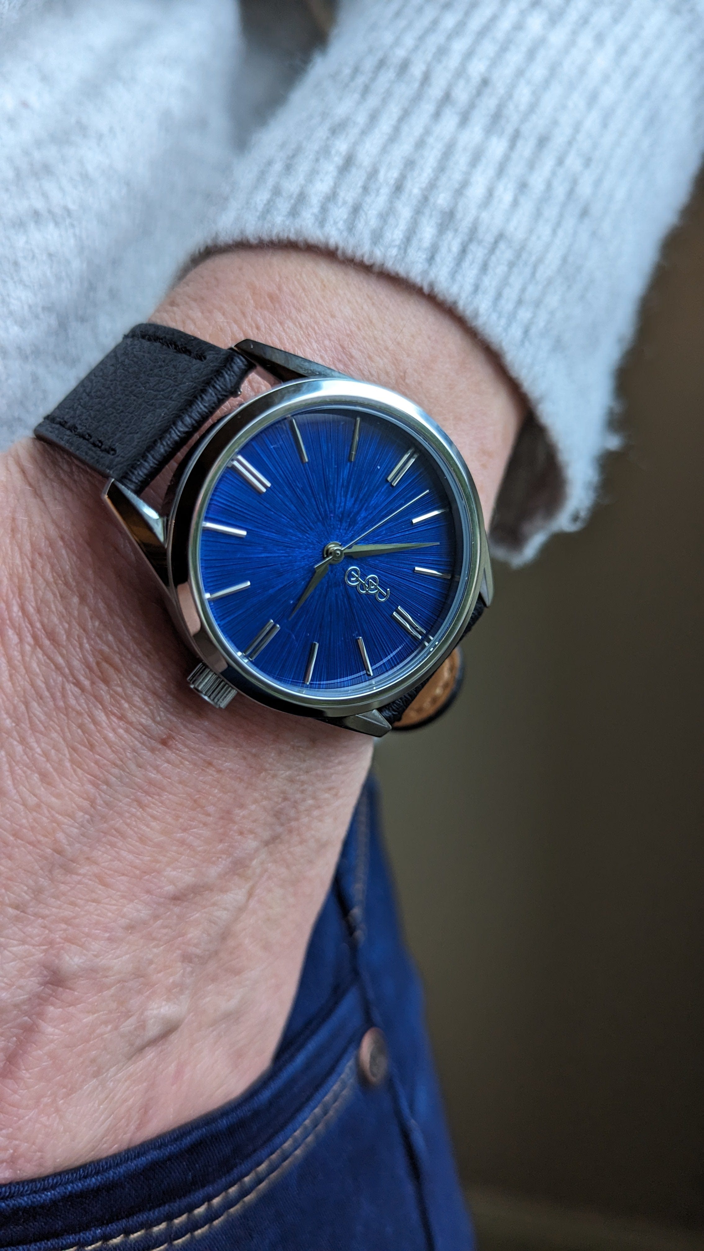 Blue Sunburst Watch - image 8