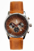 Brown Retro Chronograph - accessory available at XSREZ