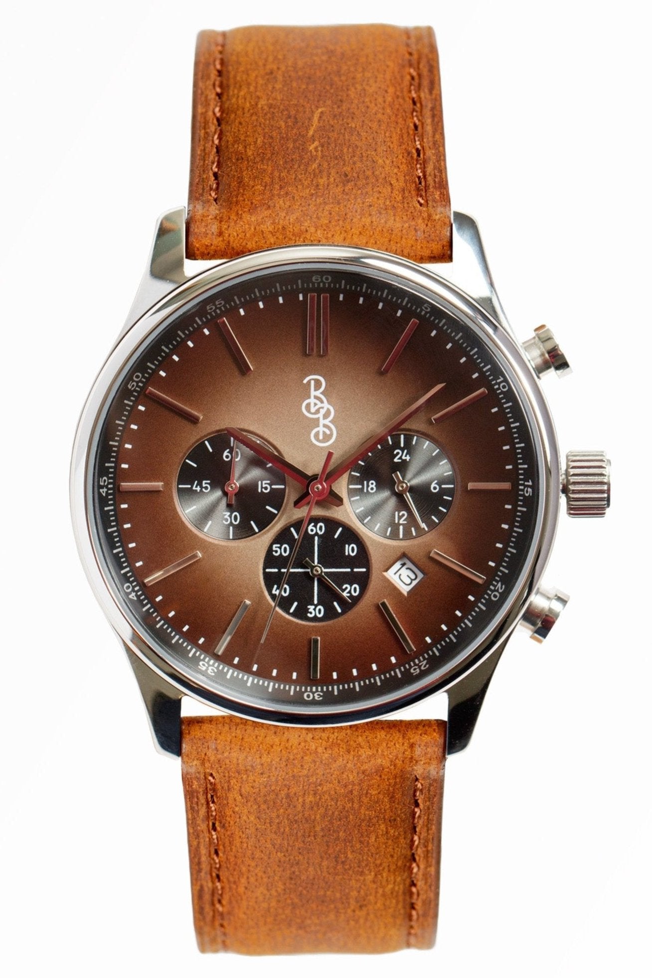 Brown Retro Chronograph - accessory available at XSREZ