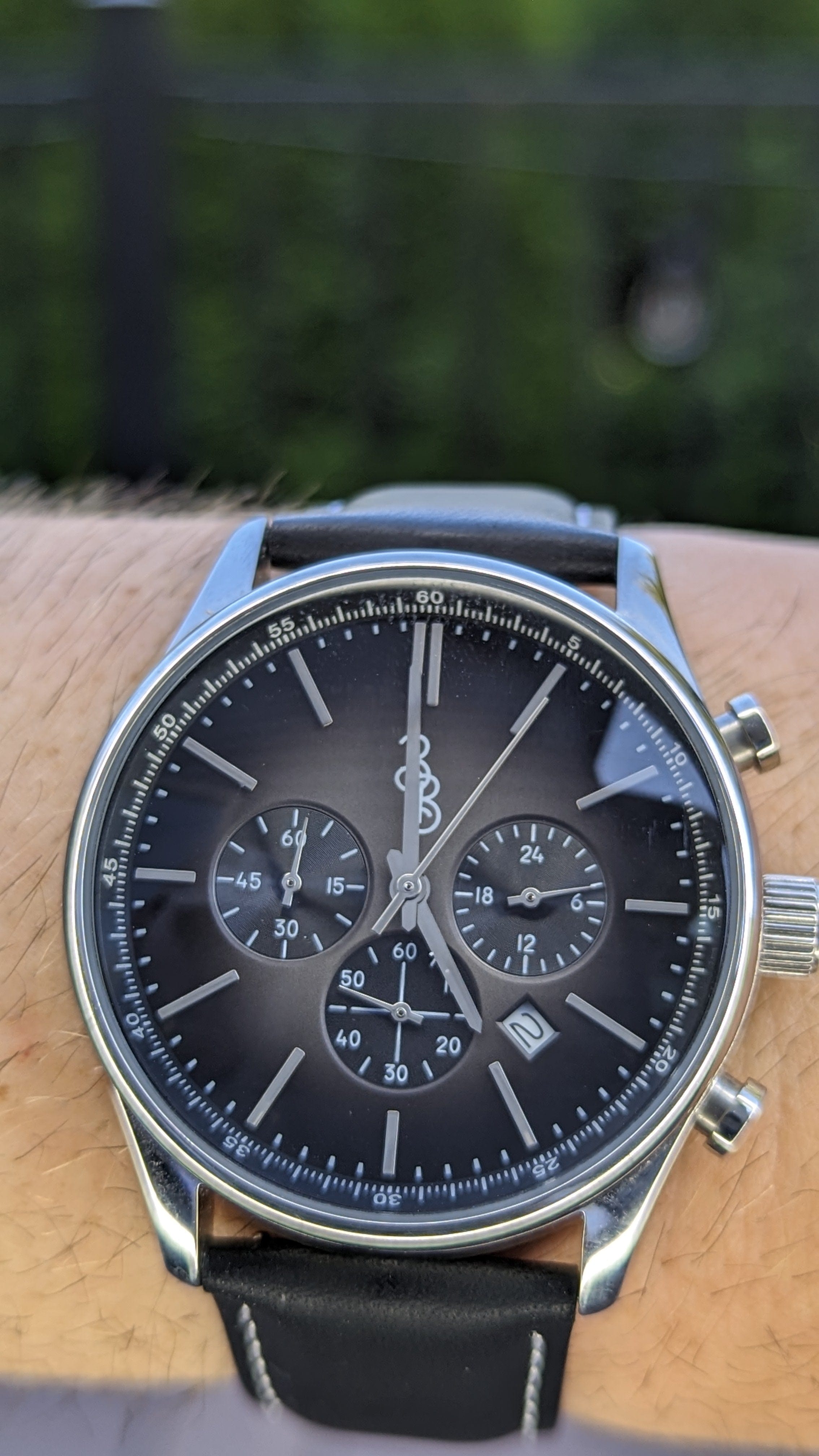 Gray Retro Chronograph - image 7