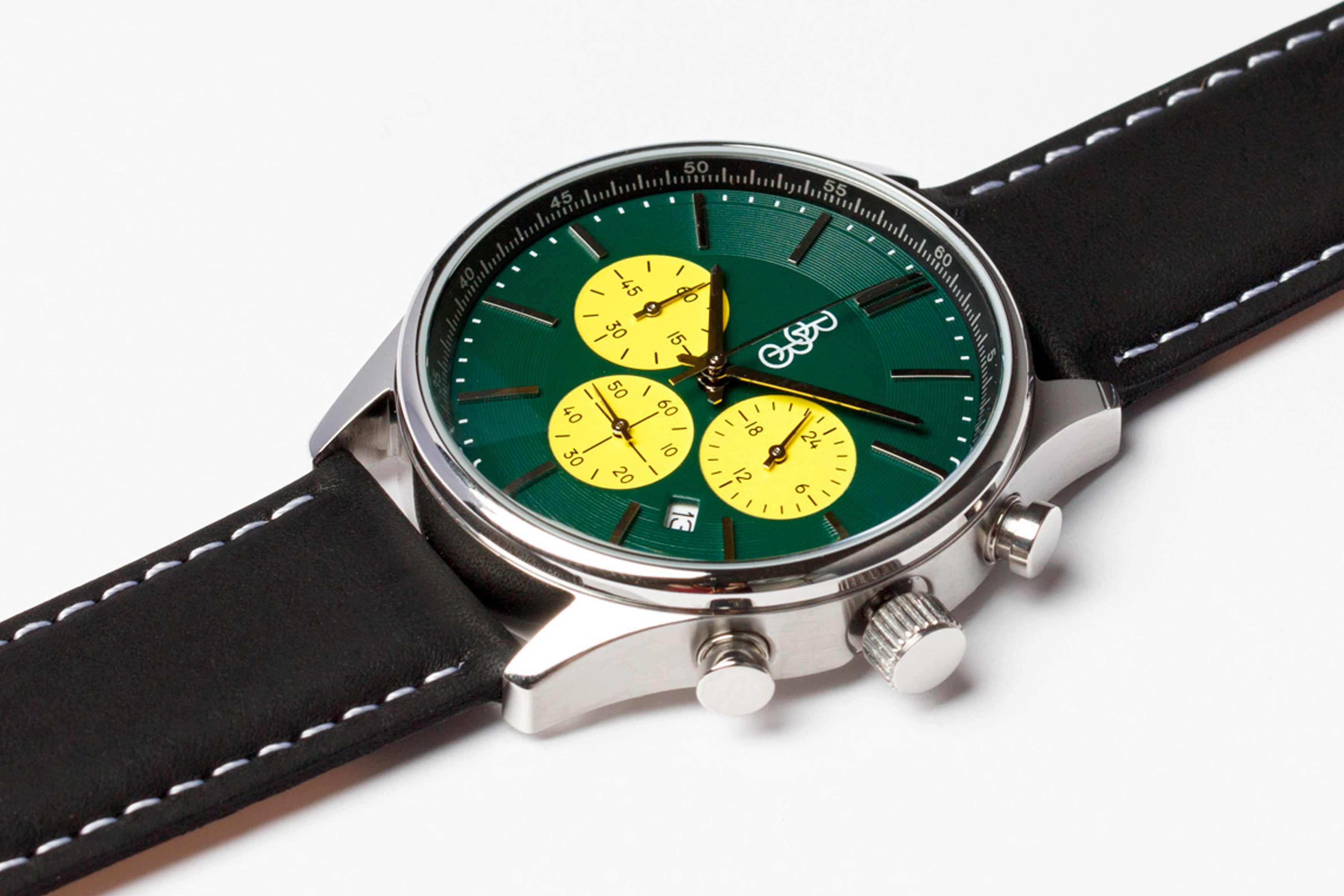 Green and Yellow Chronograph - image 7