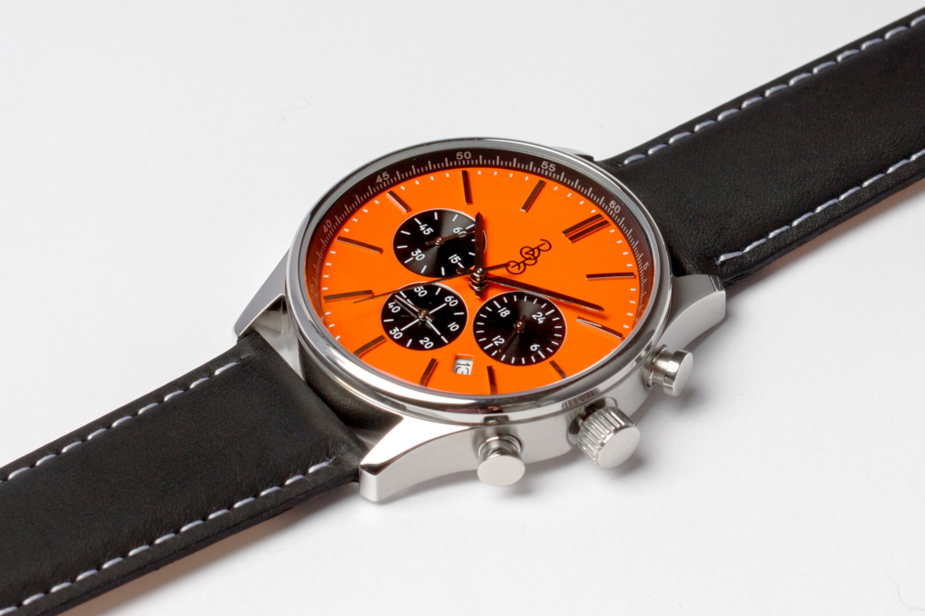 Orange and Black Chronograph - image 8