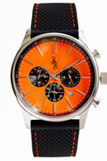 Orange and Black Chronograph - accessory available at XSREZ