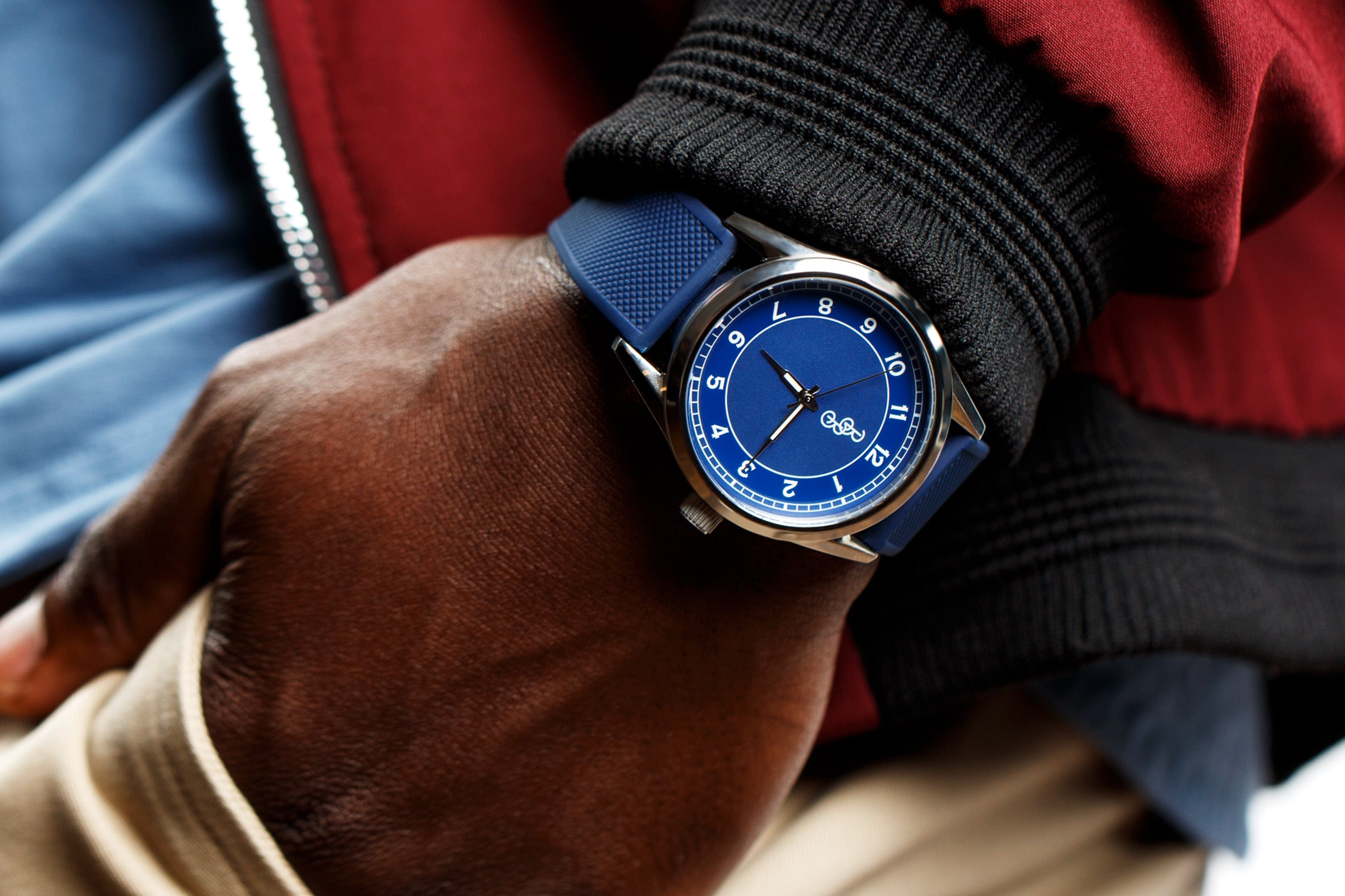Blue Classic Watch - product detail