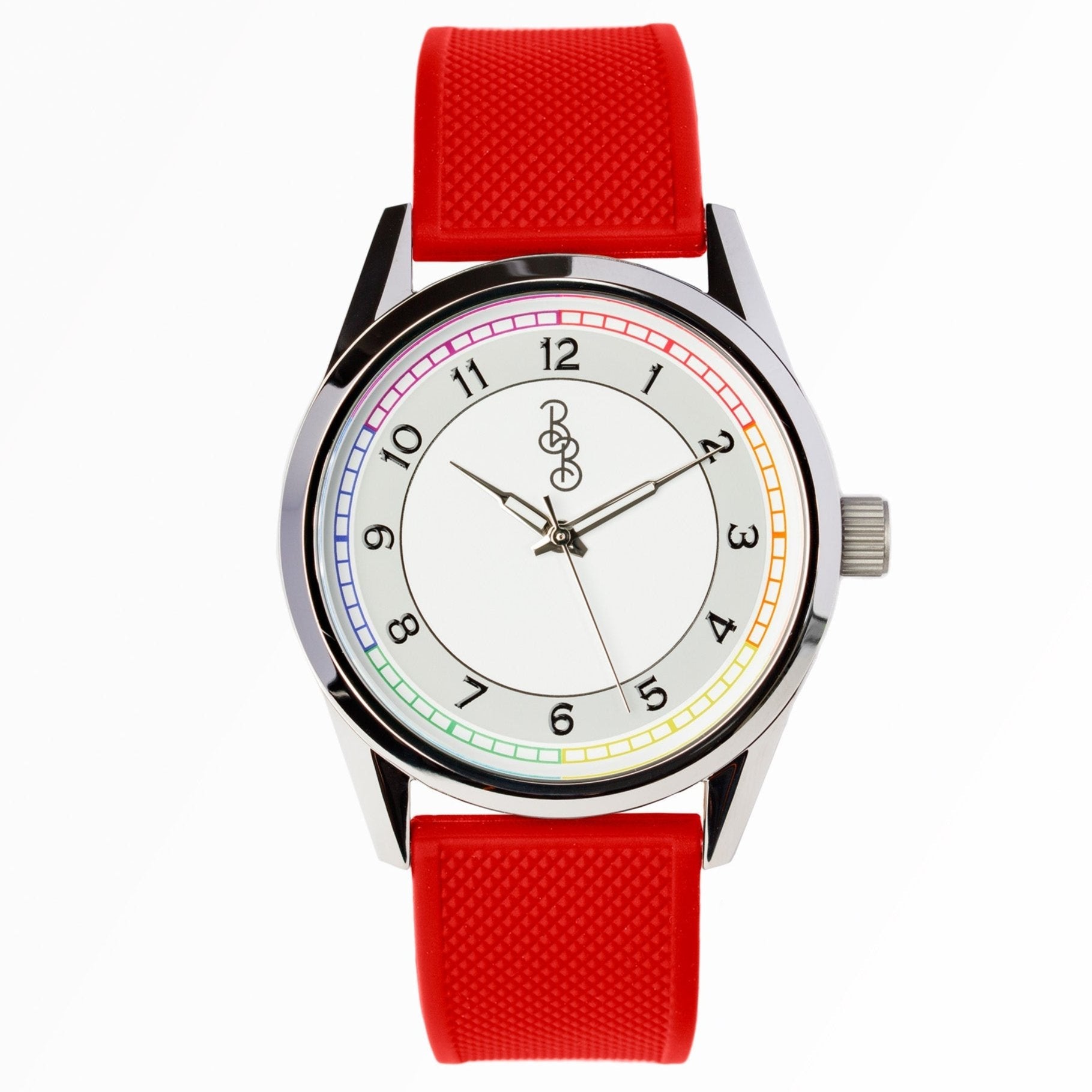Rainbow Classic Watch - close-up detail view